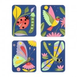 Peinture à la palette - Les petites bêtes