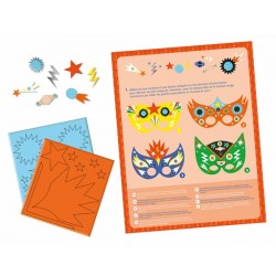 MASQUES A DÉCORER - LE GANG DES SUPER-HÉROS