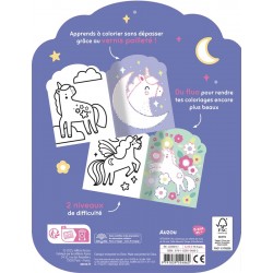 Je colorie sans dépasser - Petites Licornes
