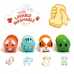 Tampons - Animaux du jardin