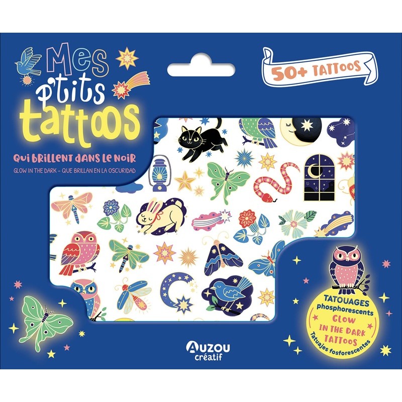 Mes p'tit tattoos - Qui brillent dans le noir