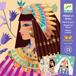 Métal et strass - Parures...