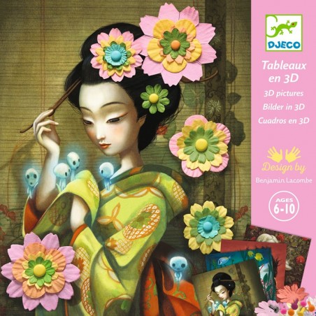 Tableaux en 3D - Rock'n Roses