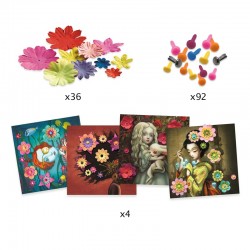 Tableaux en 3D - Rock'n Roses