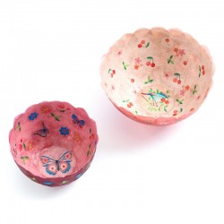 2 Coupelles Papier A Creer - Dans Les Airs