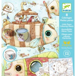 8 Coloriages - Petites Portes