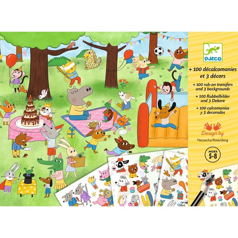 Décalcomanies - C'est la fête