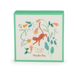 Doudou léopard Taïgo - La forêt Mawa