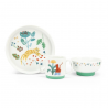 Set vaisselle porcelaine - La forêt Mawa