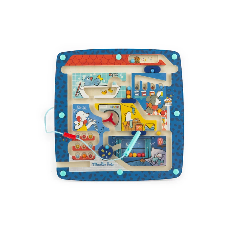 Labyrinthe Magnetique - Puce et Pilou