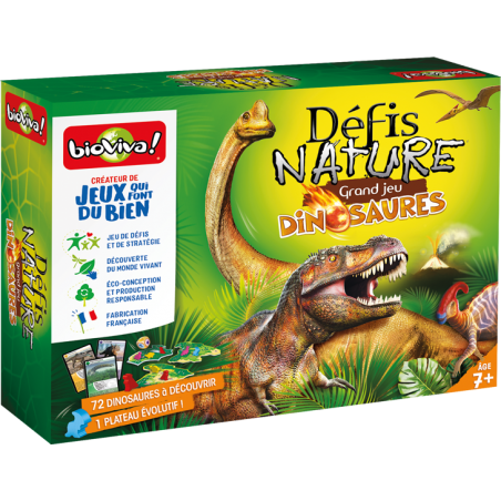 Défis nature - Grand jeu Dinosaures