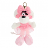 Porte-clés peluche Diddlina en robe ballerina 15cm