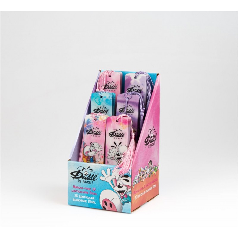 Marque-page 3D lenticulaire Diddl
