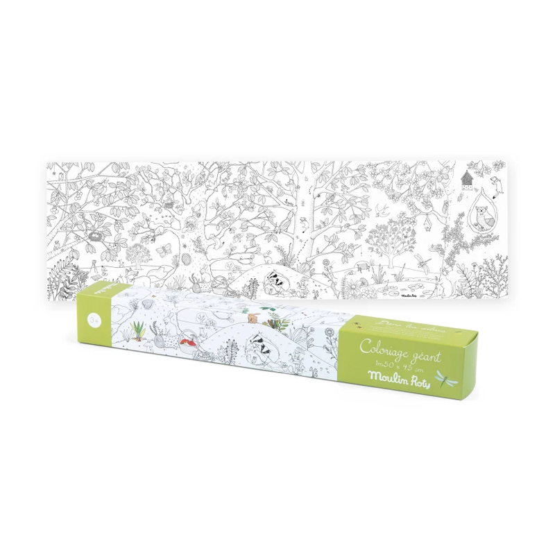 Coloriage Geant - Le Botaniste