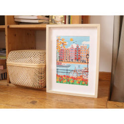 Coffret peinture au numéro - Amsterdam