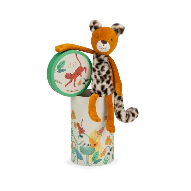 Poupée léopard Taïgo - La forêt Mawa