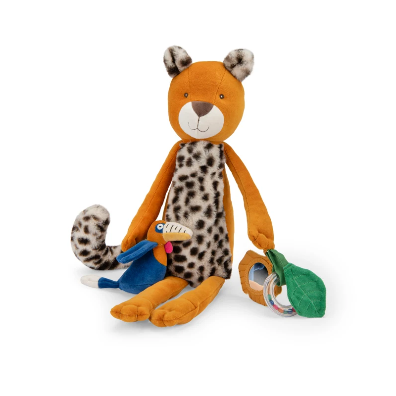 Grand léopard Taïgo d'activiés - La forêt de Mawa