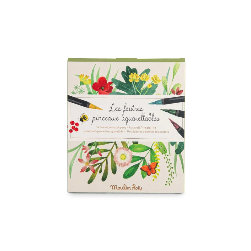 Les Feutres Pinceaux Aquarellables