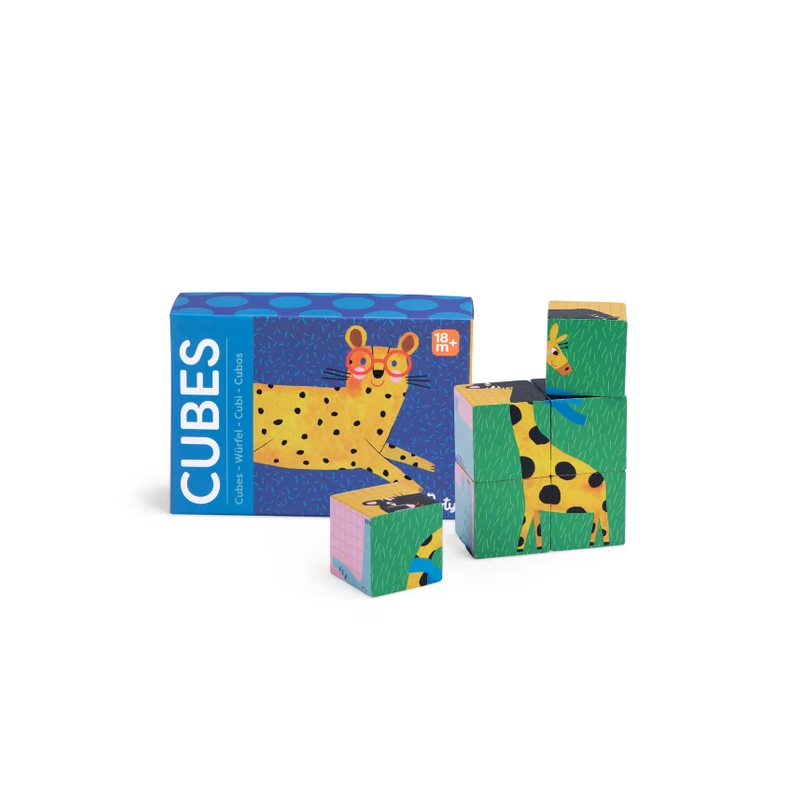 Puzzle 6 cubes - Les toupitis