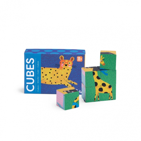 Puzzle 6 cubes - Les toupitis