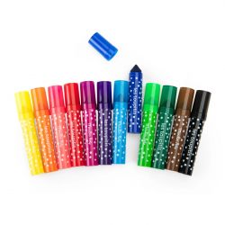 12 gros feutres - Les toupitis