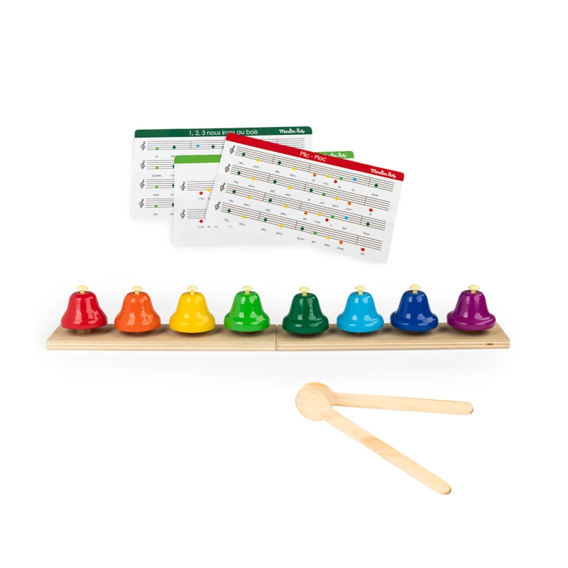 8 clochettes musicales