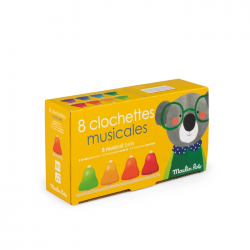 8 clochettes musicales