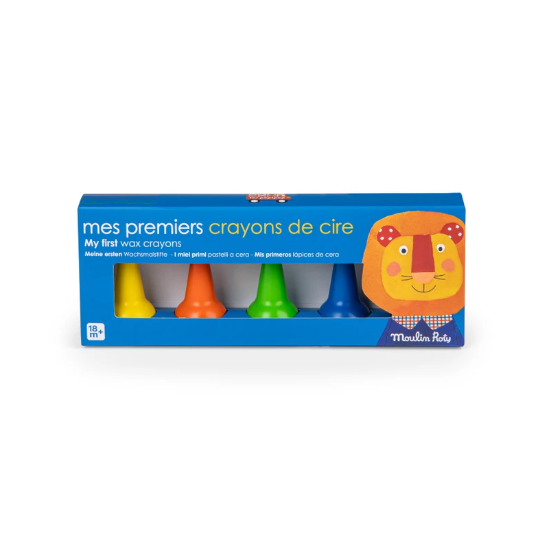 Mes premier crayons de cire