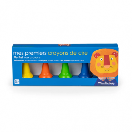 Mes premier crayons de cire