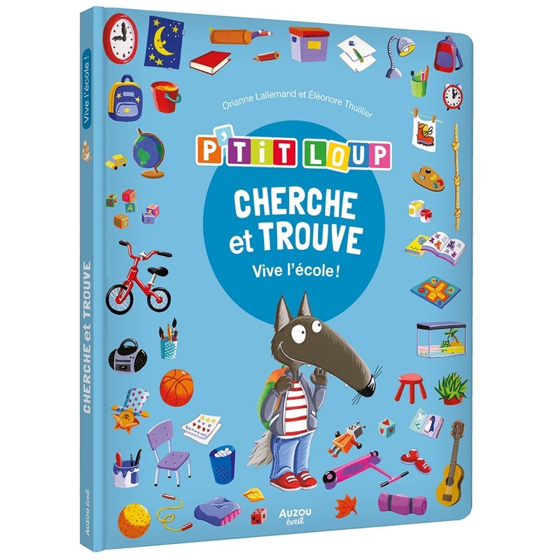 Cherche et Trouve des tout-petits - Vive l'école