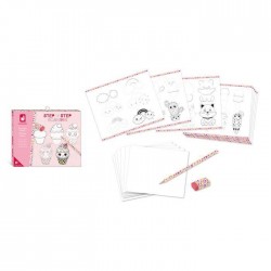 Step By Step Drawing - Kawaii