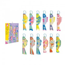 12 Poissons En Papier A Creer