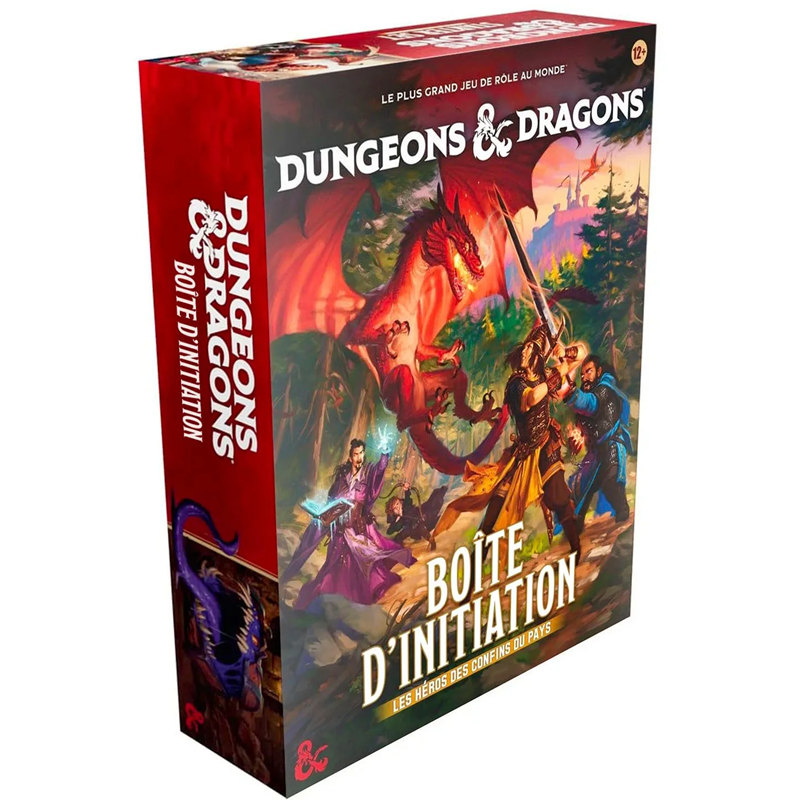 D&D5: Les Héros des Confins du pays  - Boite d'initiation VF