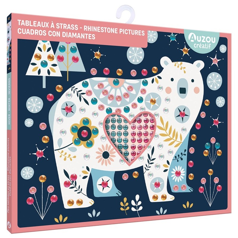 Ma pochette d'artiste - Mes tableaux scintillants à strass