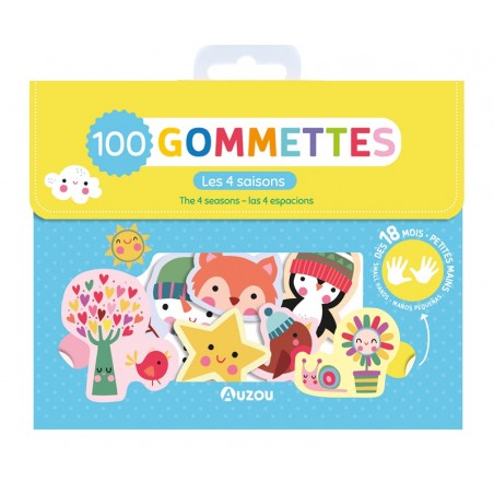 100 Gommettes - Les 4 saisons