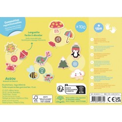 100 Gommettes - Les 4 saisons