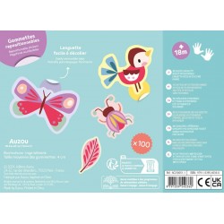 100 Gommettes - P'tites bêtes